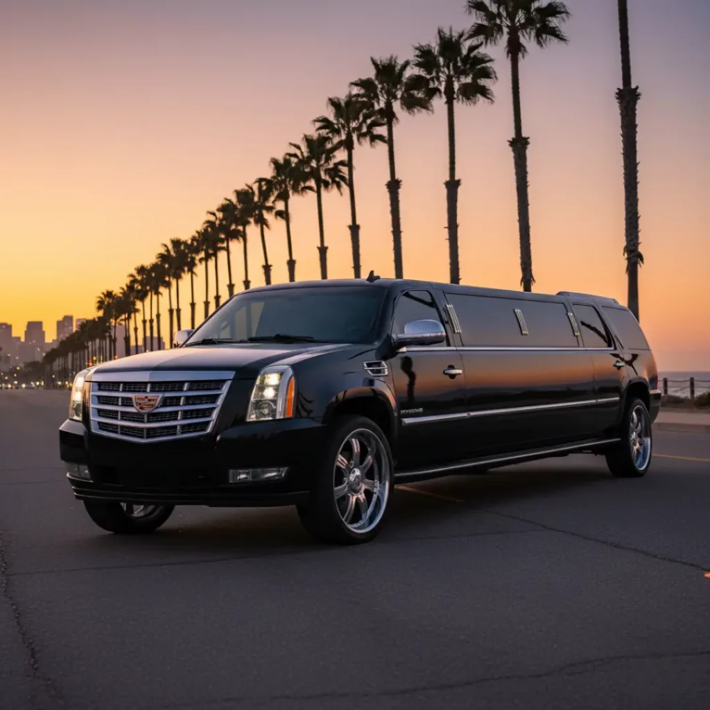 Night Out Limo Service Orange County Luxury Arrival